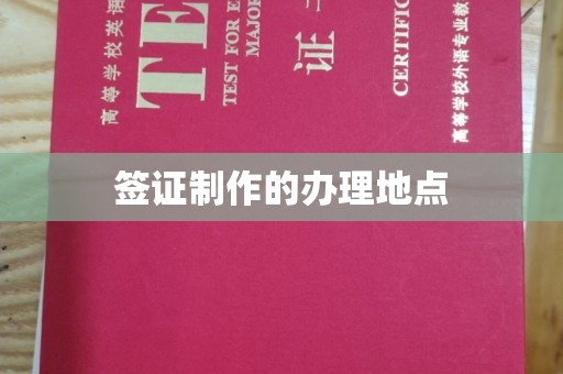桓仁签证制作的办理地点