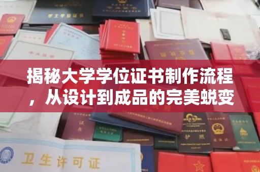 桓仁揭秘大学学位证书制作流程，从设计到成品的完美蜕变