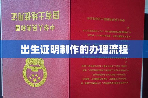 桓仁出生证明制作的办理流程